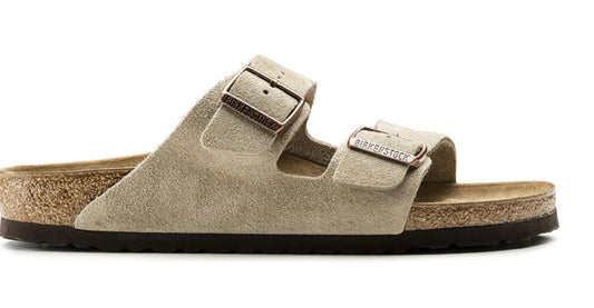 Birkenstock - Women's Arizona Suede Leather Sandals