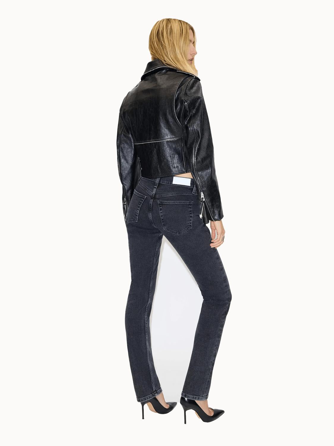 Re/Done - Slim Cigarette Mid Rise Jeans