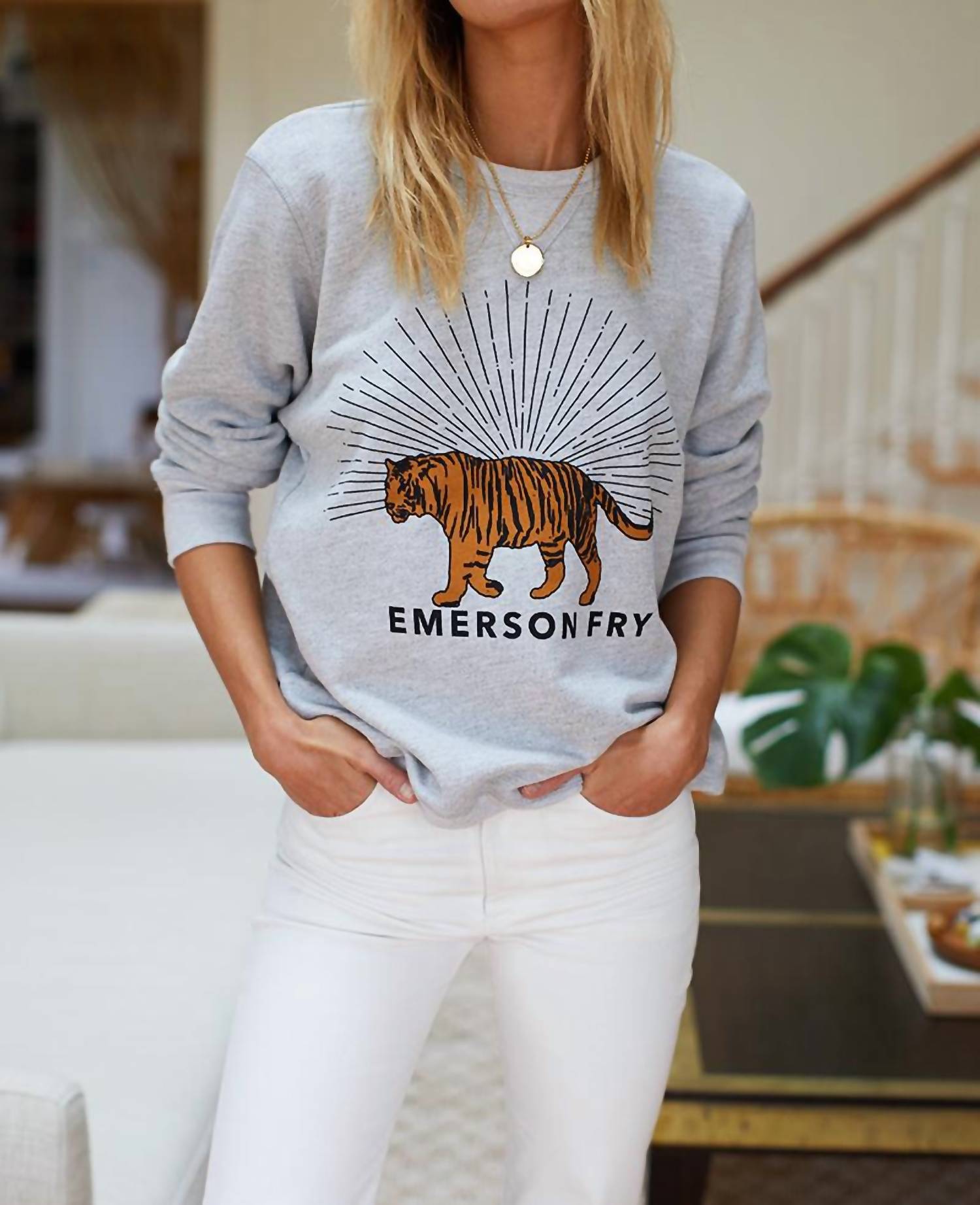 Emerson Fry - Tiger Crew Sweatshirt