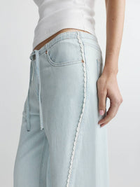 Dl1961 - Women'S - Sienna Low-slung Wide Leg Relaxed 31” Jeans