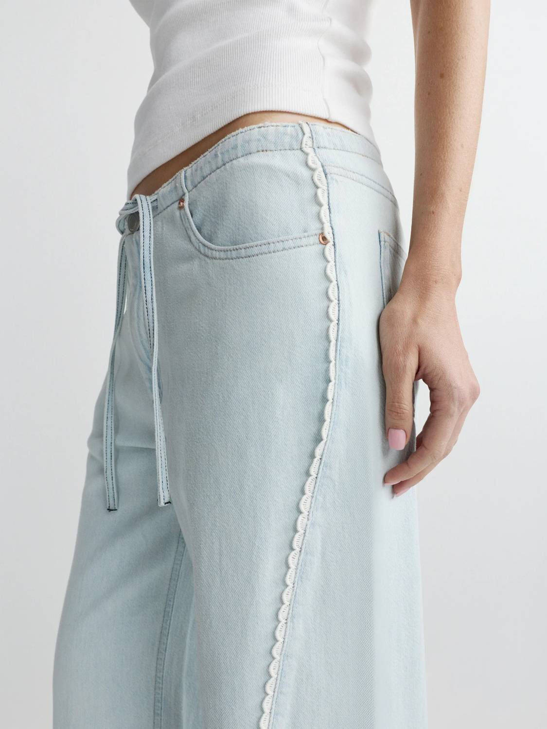 Dl1961 - Women'S - Sienna Low-slung Wide Leg Relaxed 31” Jeans