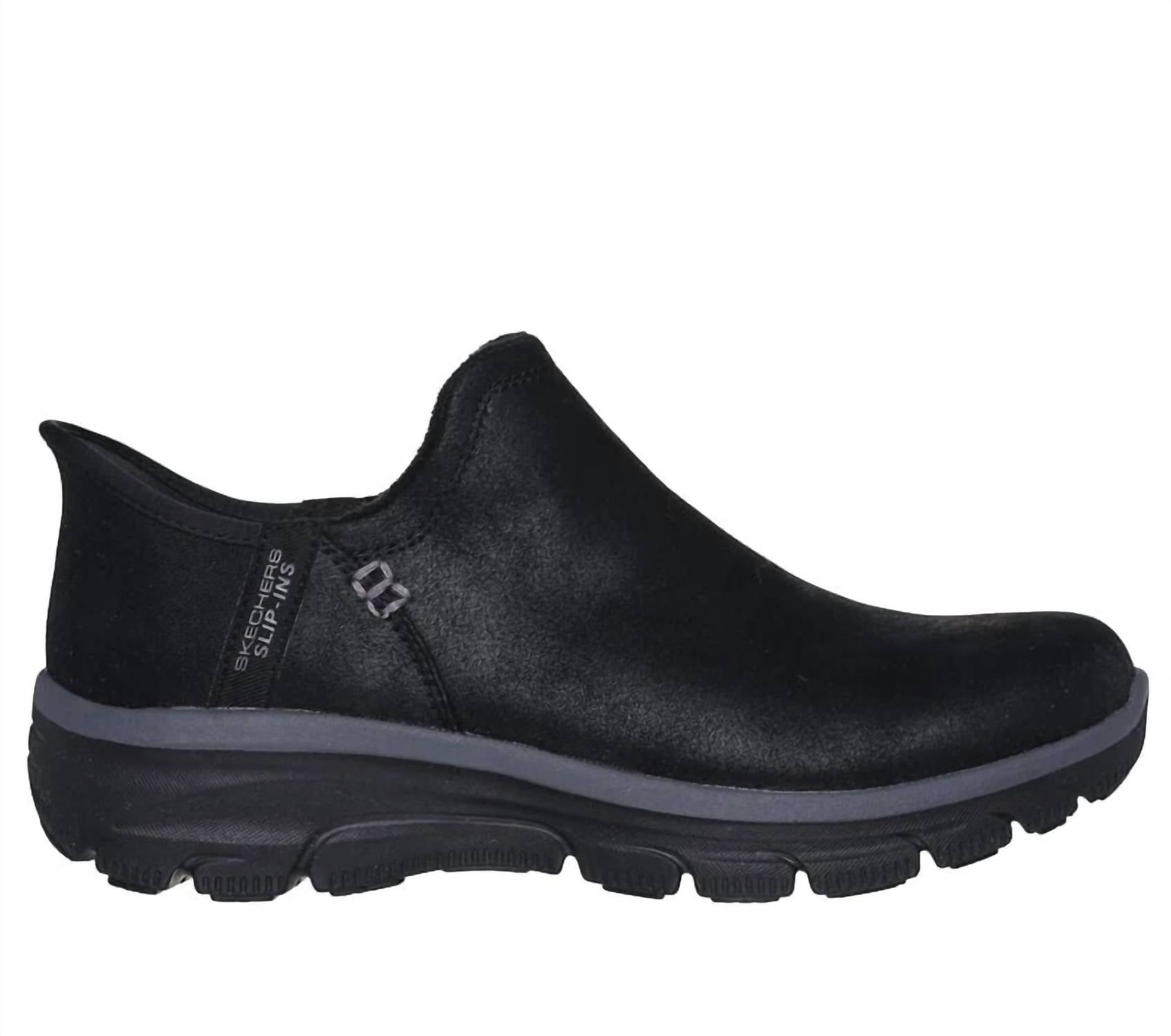 Skechers Women's Easy Going Slip In Shoes in shoes in black - women's sneaker