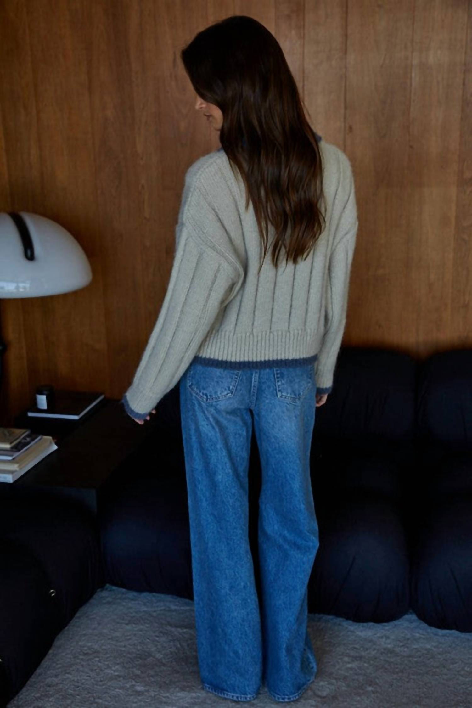By Together - Knit Collar Pullover Sweater