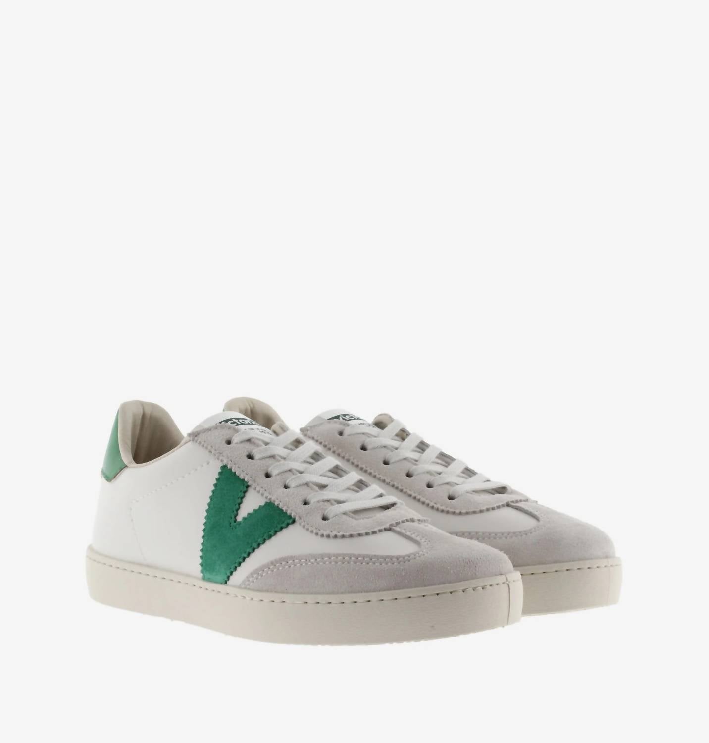 VICTORIA Women's Berin Ciclista Shoes in white green - women's sneaker - view 5