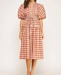 Strut & Bolt - Finding Freedom Chainlink Midi Dress