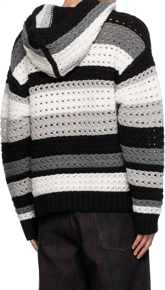 Nahmias - Crochet Wool Hoodi