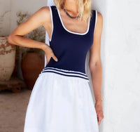 Fifteen Twenty - Contrast Midi Dress