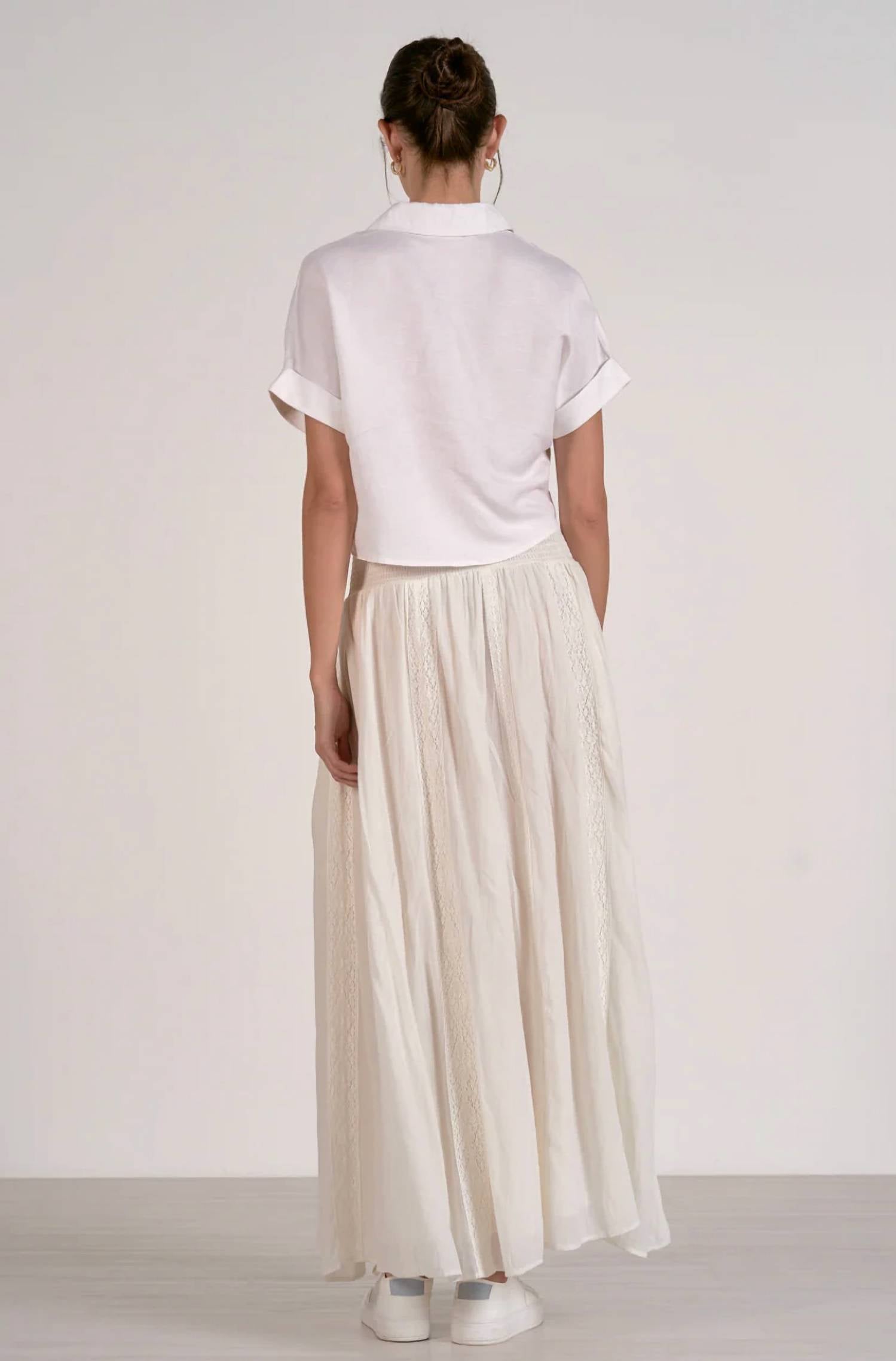 Elan - FLOWY MAXI SKIRT