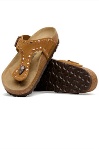Birkenstock - Women's Gizeh Rivets Sandals