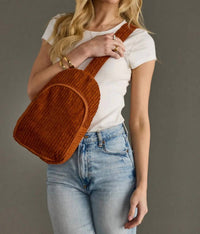Panache - Women's Corduroy Sling Bag