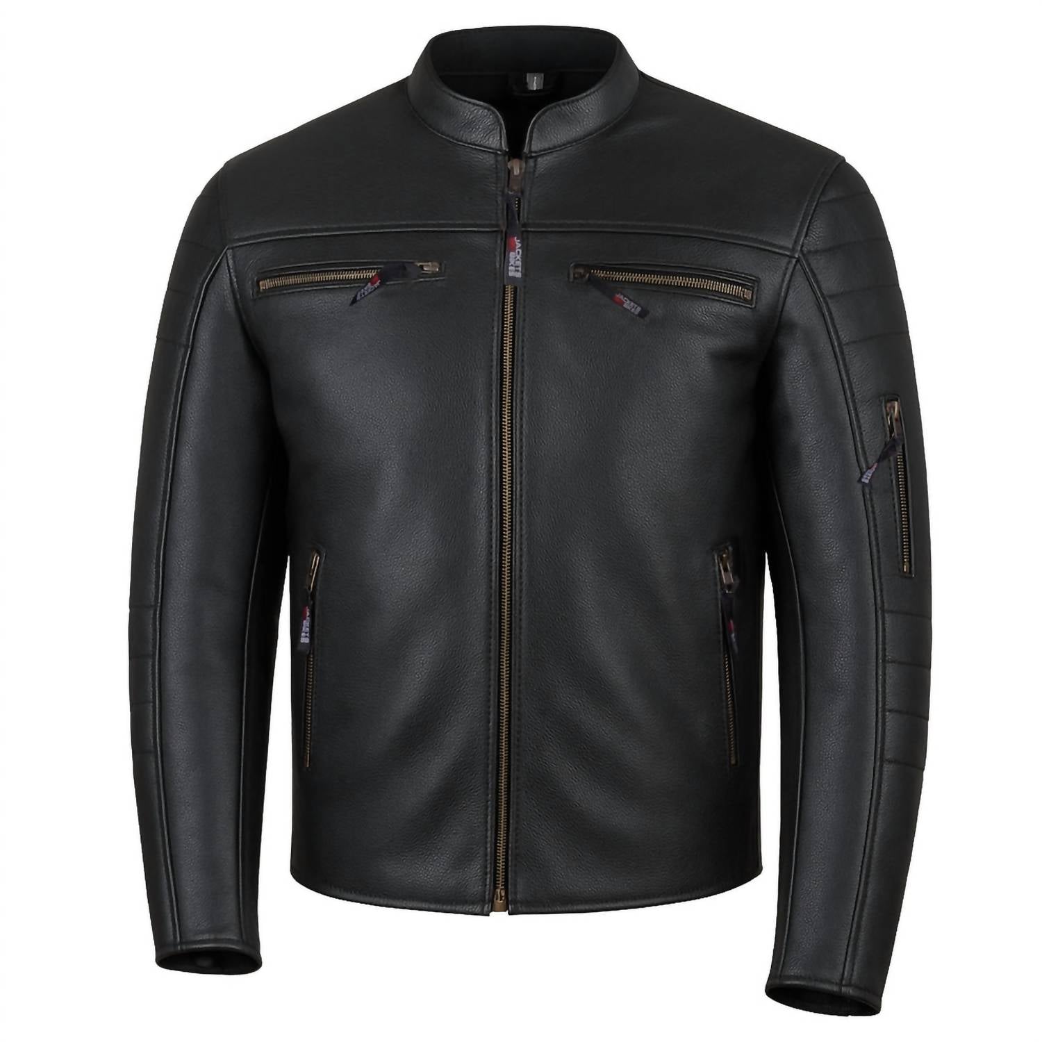 Jackets 4 Bikes - Men’s Buffalo Leather Motorcycle Jacket