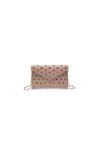 Moda Luxe - Women's Ramona Grommet Crossbody Bag