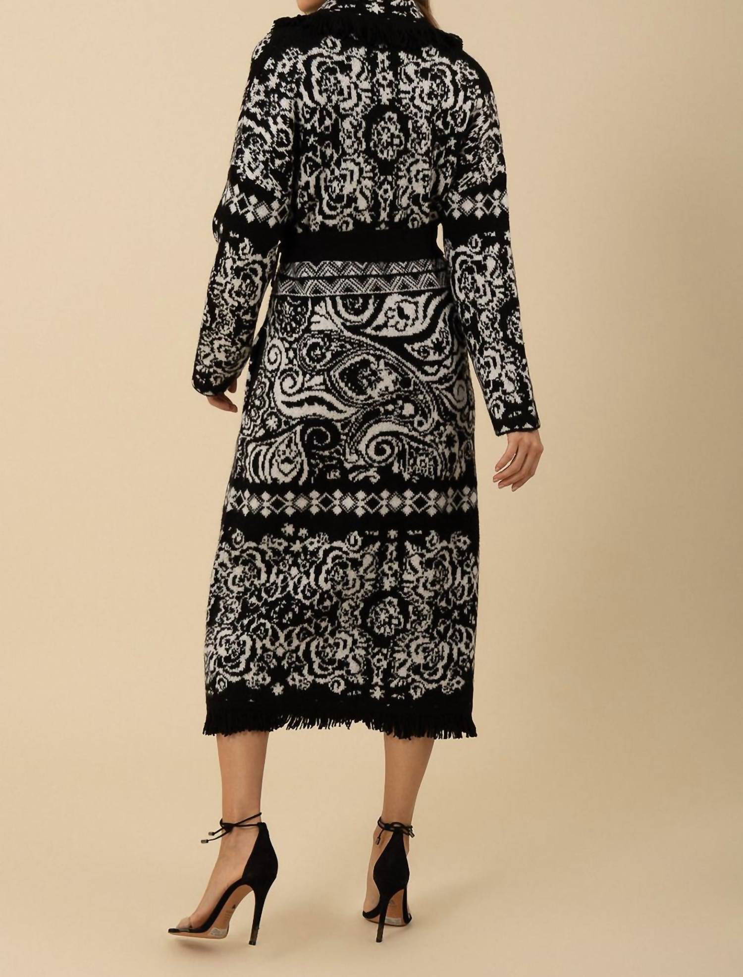 Hale Bob - Haisley Wool Blend Jacquard Sweater
