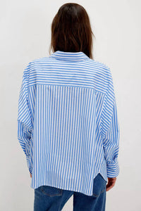 Free People - Sabine Striped Articulated Shirt