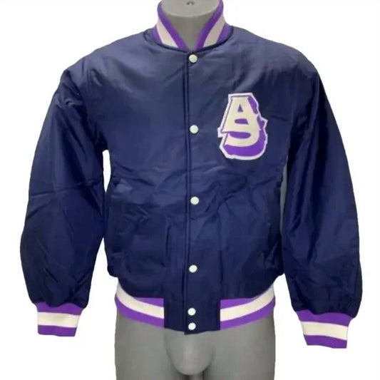Alphastyle - Men's Barren Primary Varsity Jacket