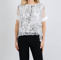 Terra - Abstract Paint Top