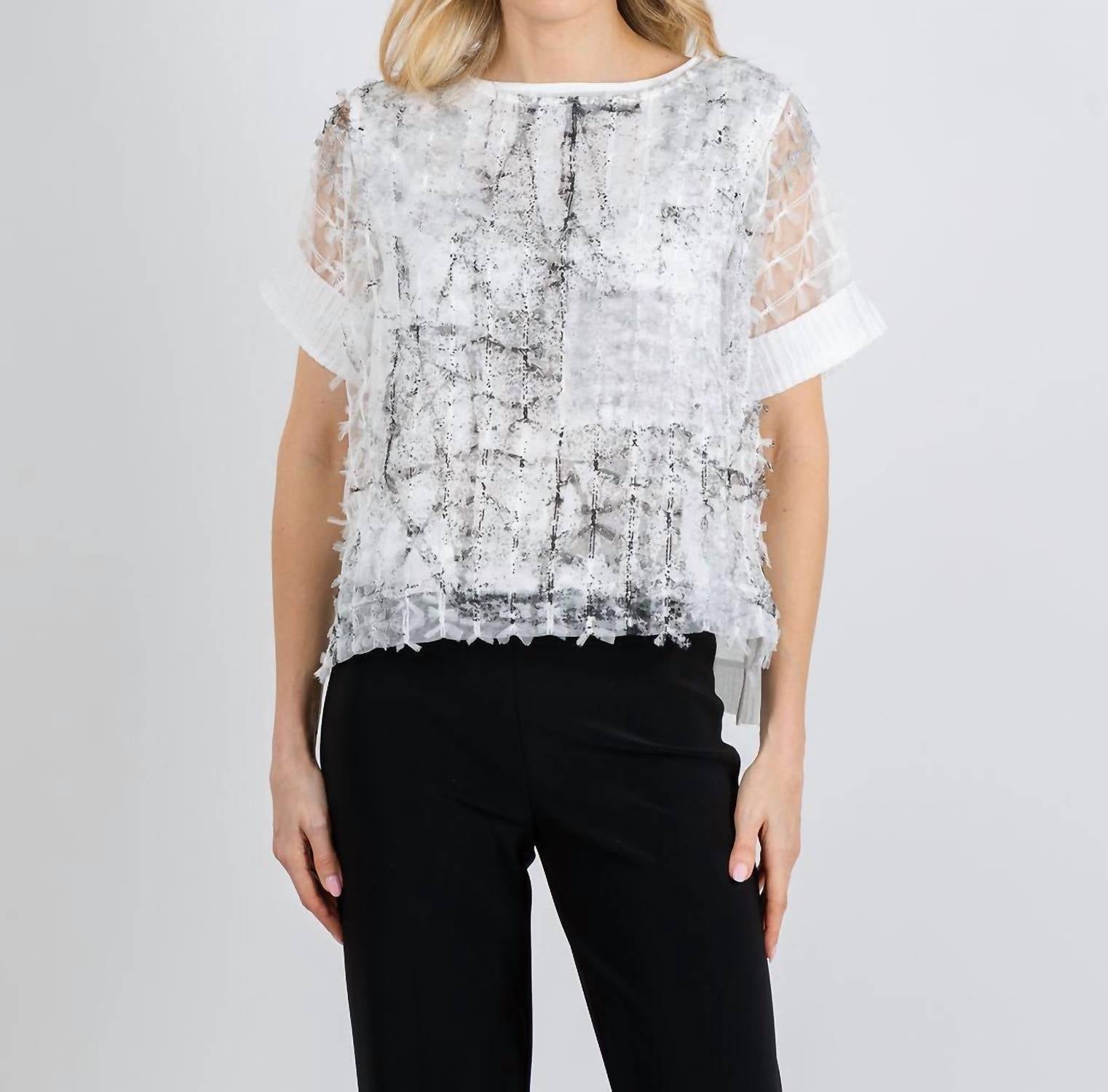 Terra - Abstract Paint Top