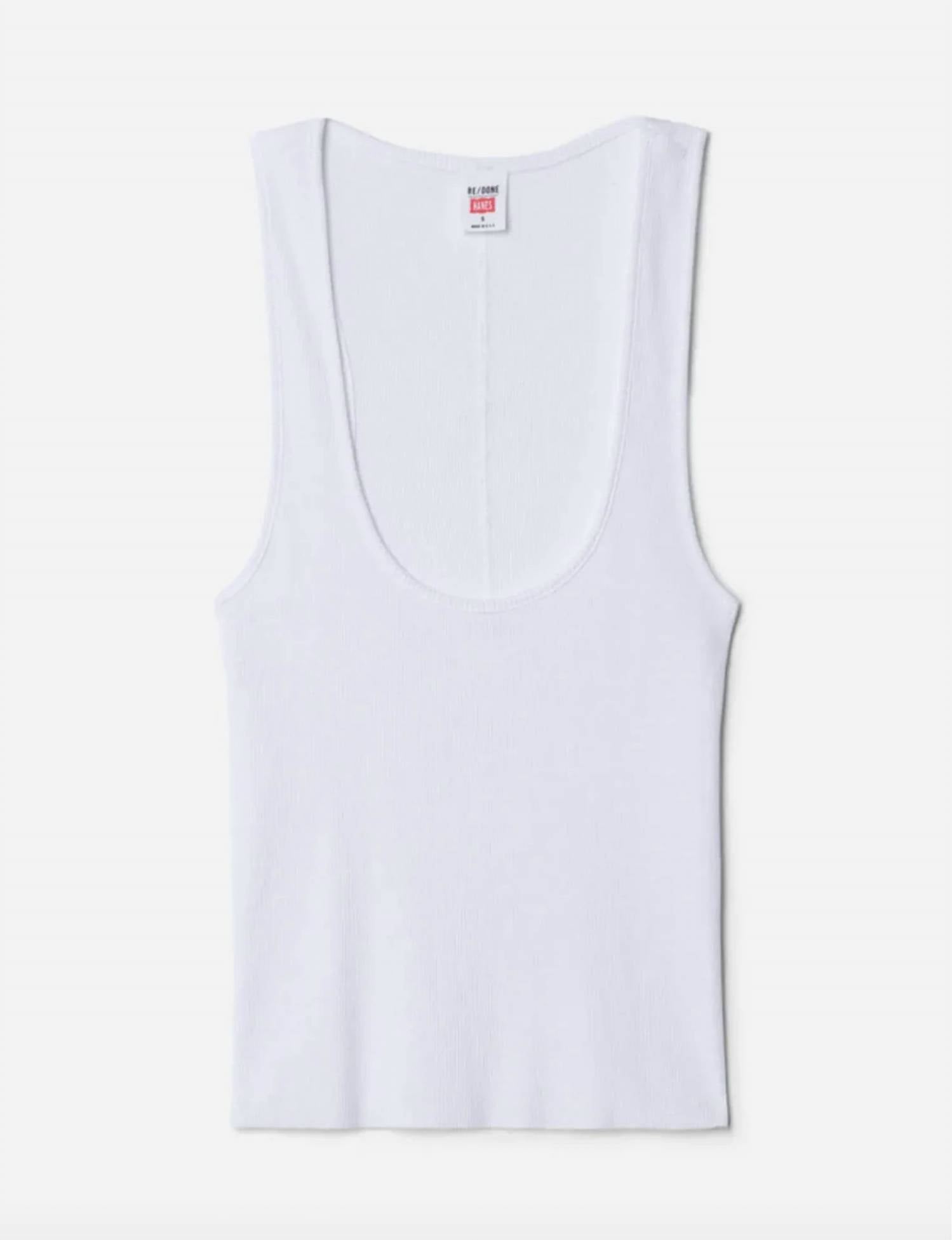 Re/Done - Cut Off Tank Top