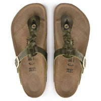 Birkenstock - Women's Gizeh Braided Oiled Leather Sandals
