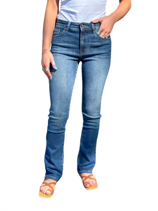 Kancan - High Rise Bootcut Jeans