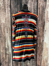 Cold Shoulder Serape Top
