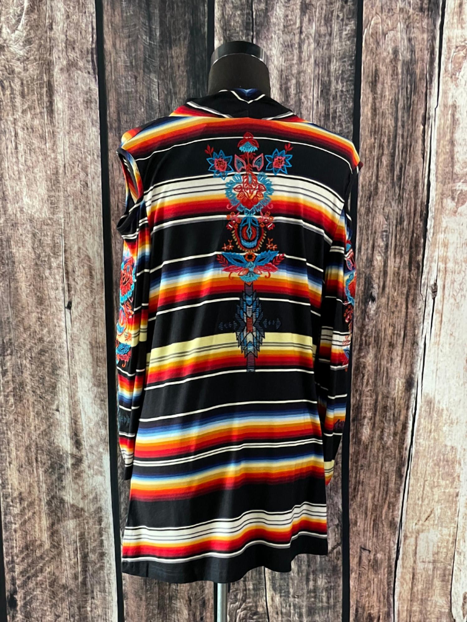 Cold Shoulder Serape Top