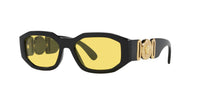 Versace - Full Rim Rectangular Non Polarized Sunglasses 4361 - Gb1-85