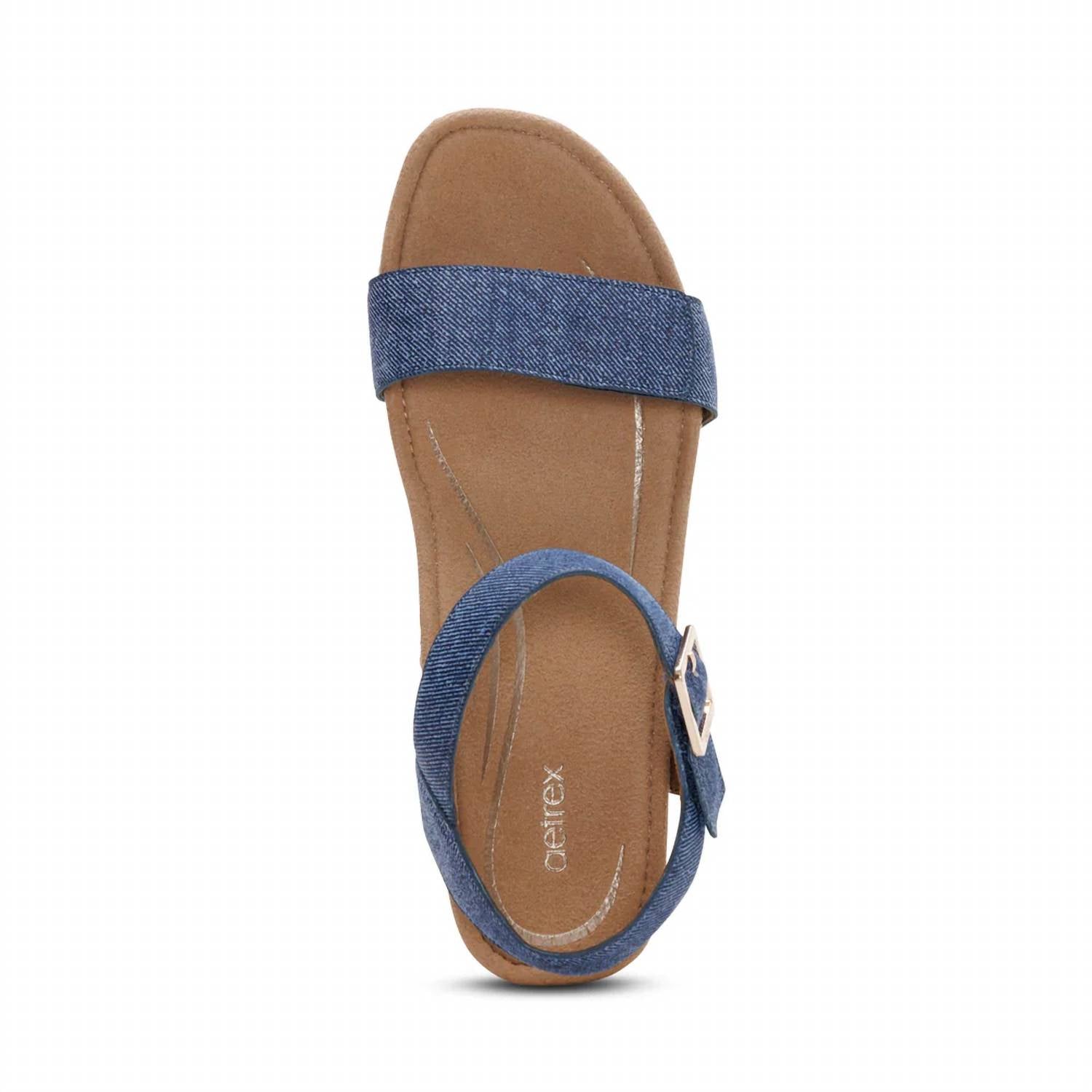 Aetrex - Women's Sydney Espadrille Quarter Strap Sandals