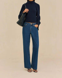 Cult Gaia - Milika Mock Neck Sweater