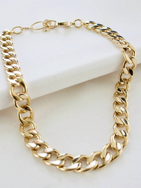 Katie Waltman - Statement Cable Chain Necklace