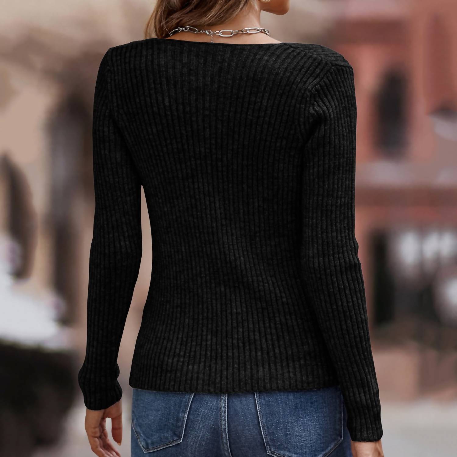Epretty - Hannah Long Sleeve Sweater