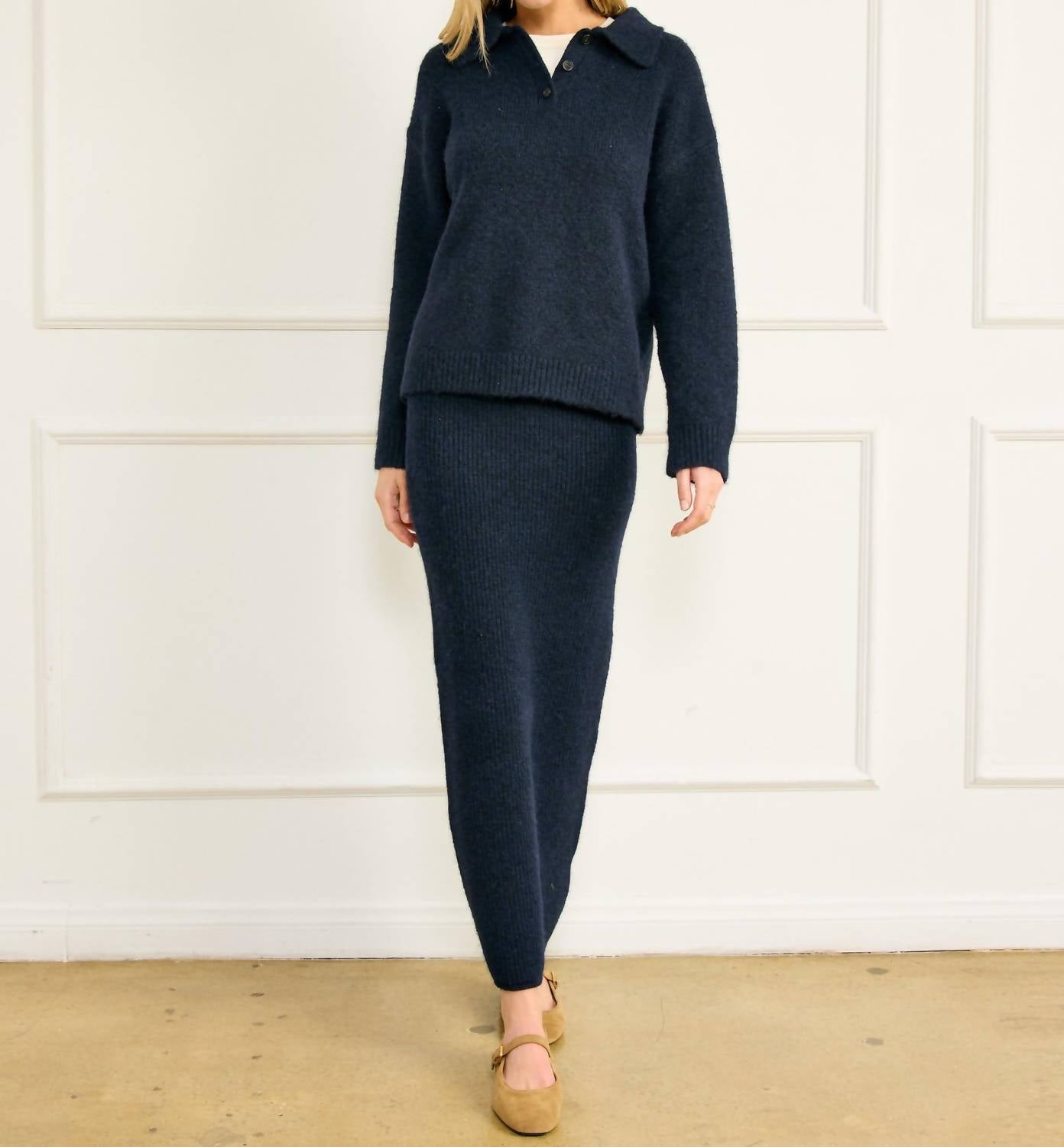 Line And Dot - Hart Sweater Skirt