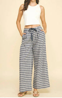Pinch - Gingham Pants