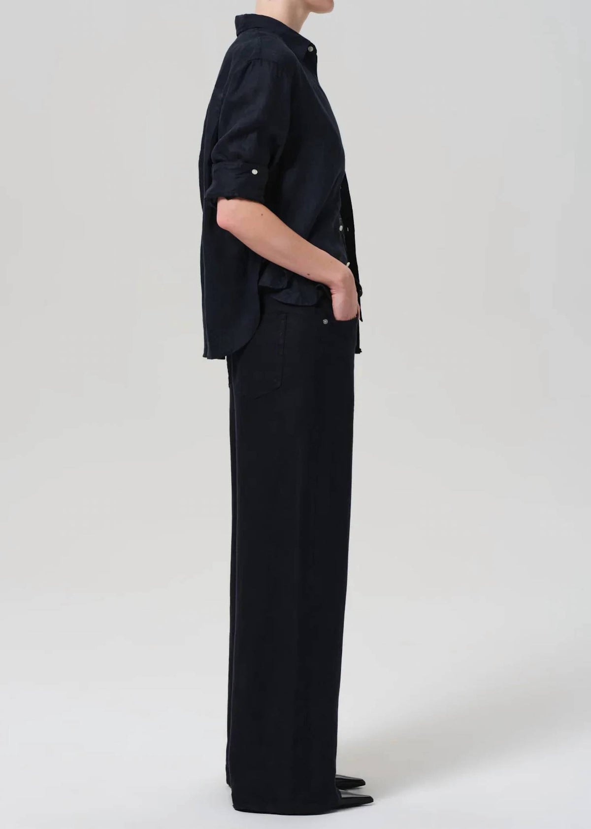Citizens Of Humanity - Brynn Drawstring Linen Trouser