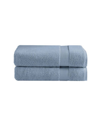 Under the Canopy Classic Organic 2-piece Bath Towel Set in chambray - item