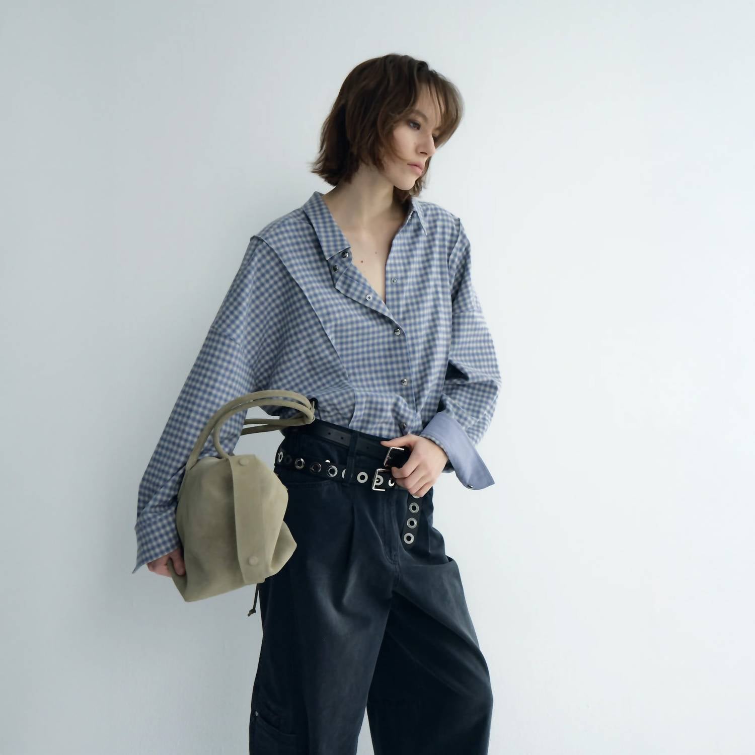 Time - Oversized Check Shirt
