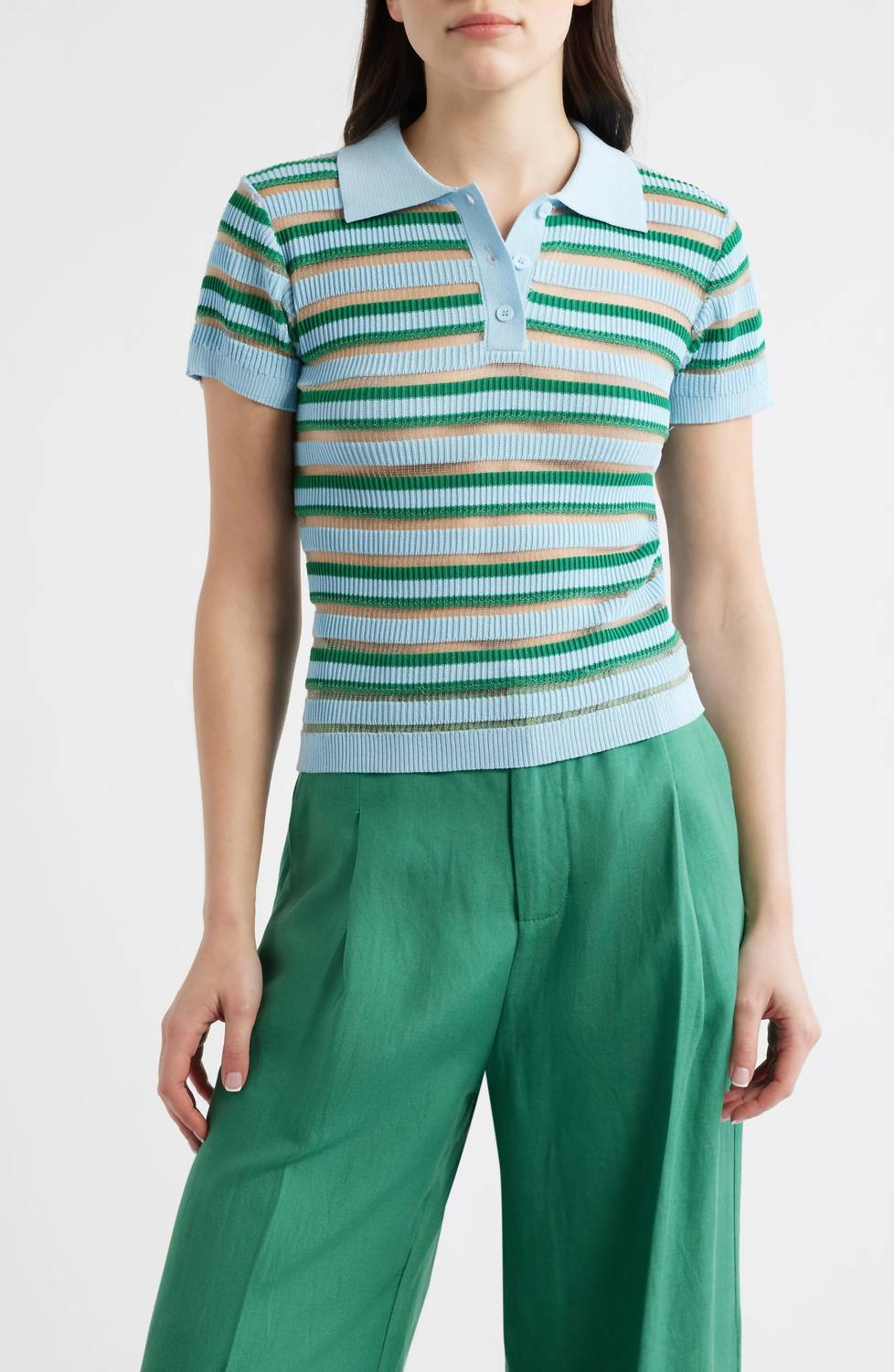 Deluc - Levanzo Stripe Knit Polo