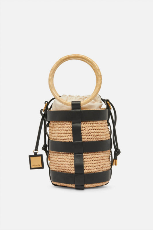 Dolce Vita - Women's Shaena Raffia Bucket Bag