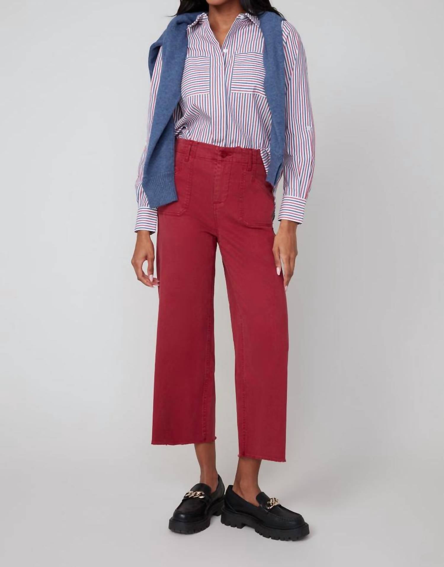 Renuar - Bella High Rise Crop Pants