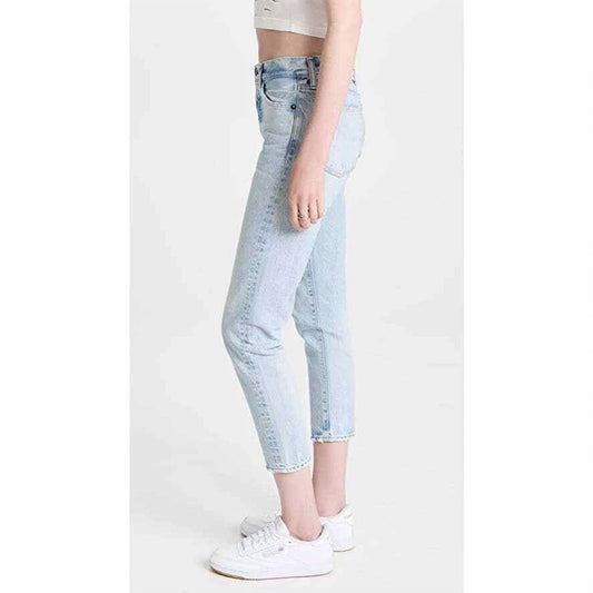 Moussy - Naval Tapered Mid Rise Jeans