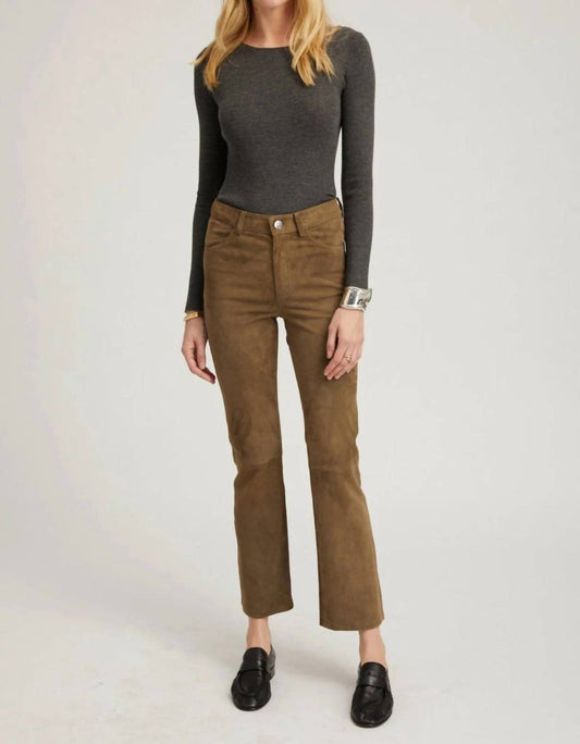 Sprwmn - 5 Pocket Ankle Flare Pants