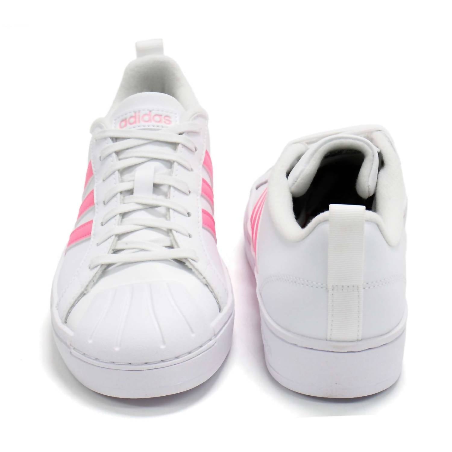 adidas Girl's Streetcheck Lace-up Sneakers in white - kids' sneaker - view 4