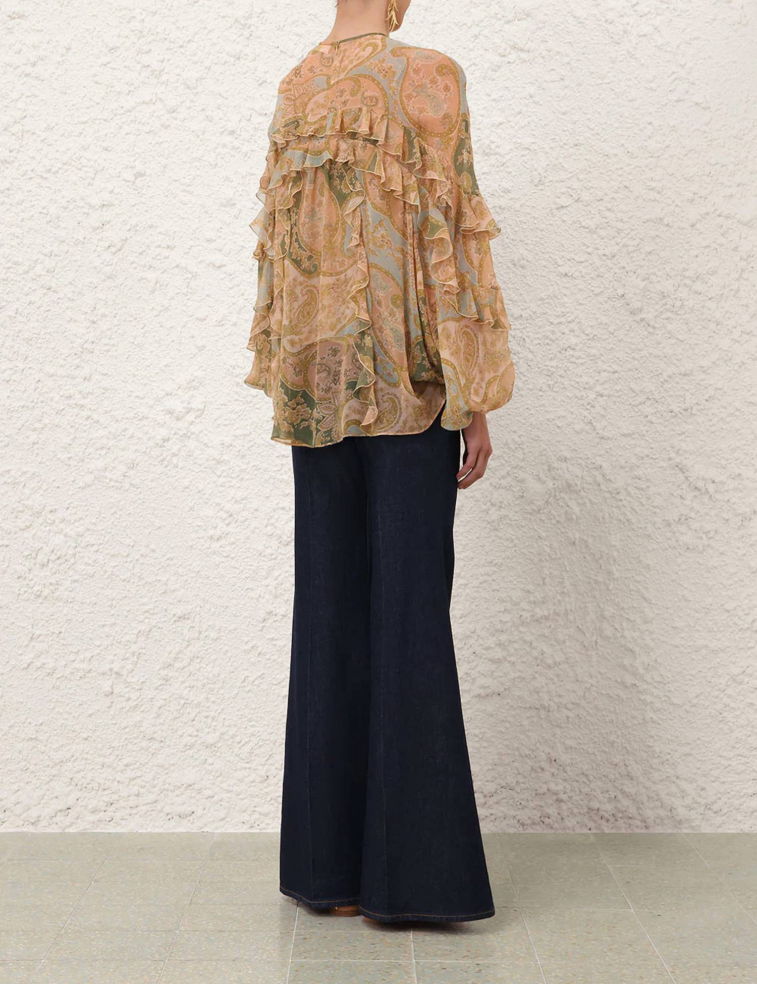 Zimmermann - Luna Flutter Blouse