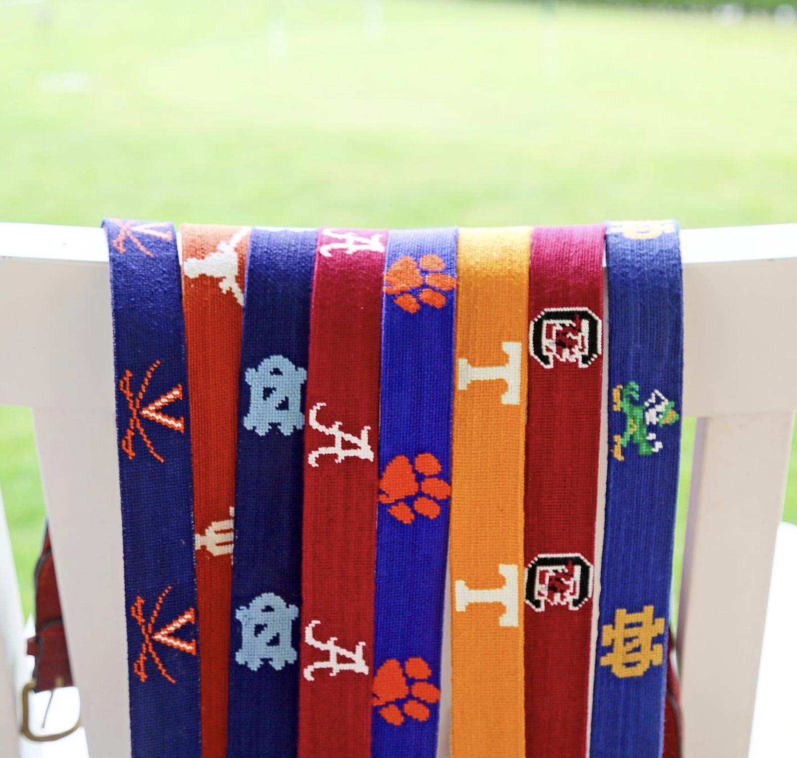 Smathers & Branson - Men's Needlepoint Belt