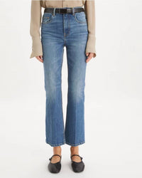 Tory Burch - Cropped Flare Jeans