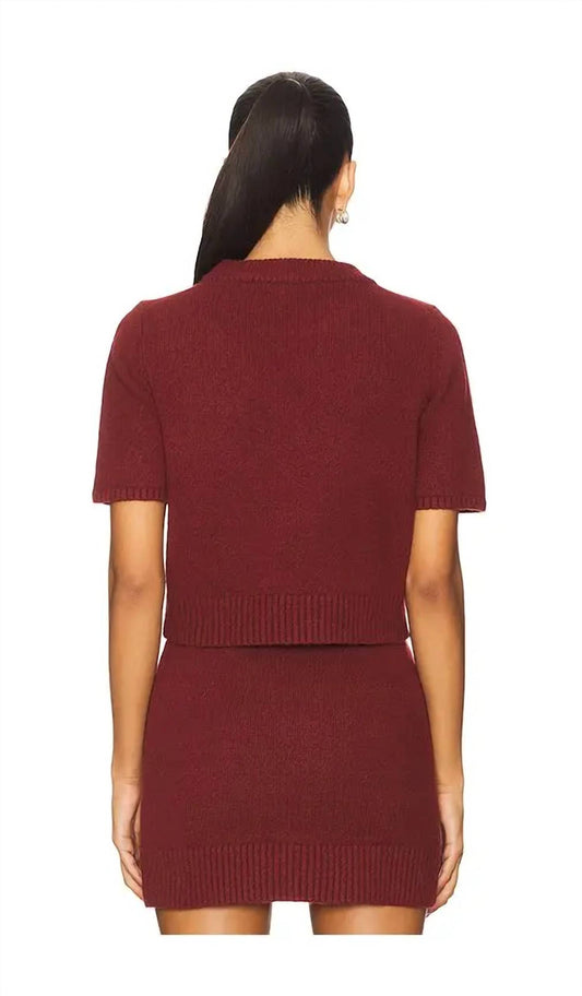 Elodie - Women 's Sana Sweater Mini Skirt