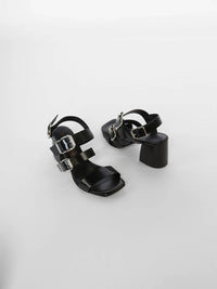 Laura Bellariva - Women's Abrasivato Three Strap Block Heel Sandal