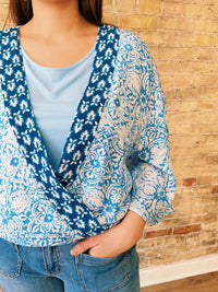 Charlie B - Ruth Crossover Blouse