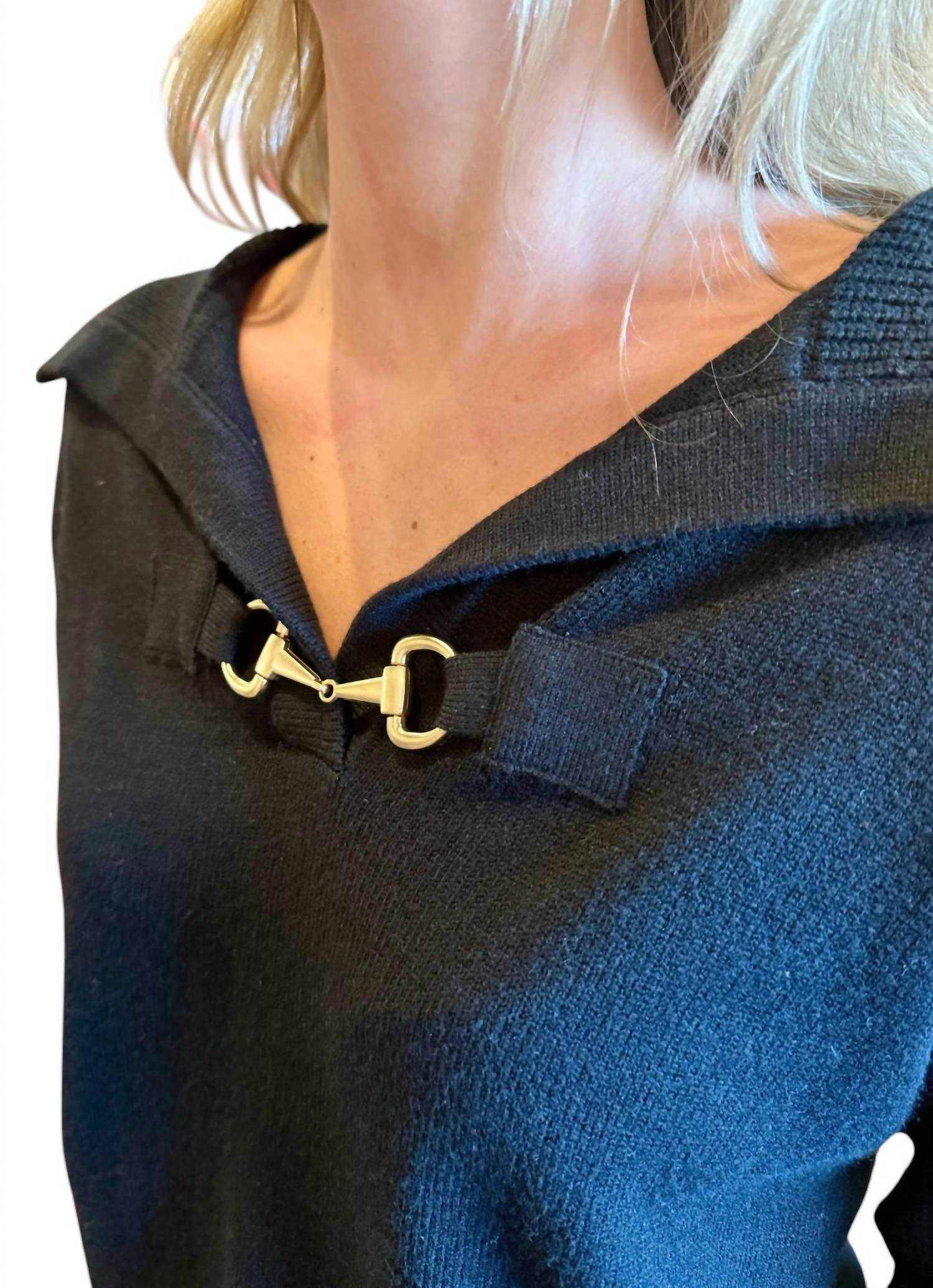 Elliott Lauren - Horse Bit Detail Sweater