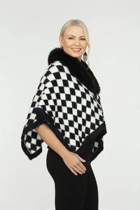Oolala - Fur Collar Cape